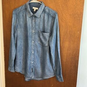 Calvin Klein Jeans Blue Casual Button Down Shirt